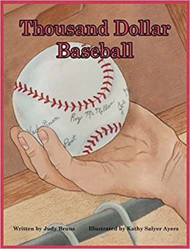 Book Cover, "Thousand Dollar Baseball" by Judy Bruns